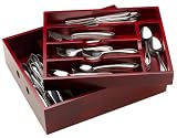Wallace American Tradition 110-Piece Stainless-Steel Flatware Set, Service for 12