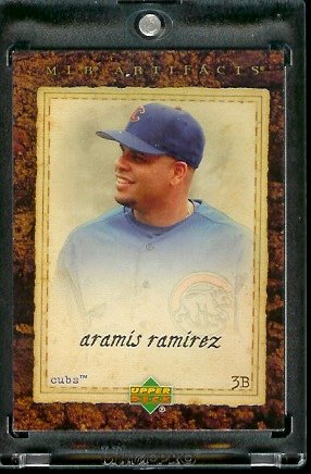 2007 Upper Deck Artifacts # 39 Aramis Ramirez Chicago Cubs - Baseball Card - Shipped in Protrective Display Case !