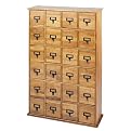 Library Style Storage - Oak