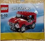 LEGO Creator Mini Figure Set #7803 Red Jeep Bagged