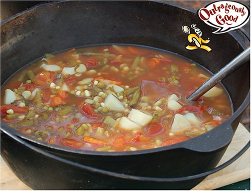 Spring Garden Vegetable Soup by Outrageously Good
