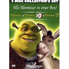 Shrek - Der tollk�hne Held + Shrek 3D + Shrek 2 (Collector's Set) [5 DVDs]