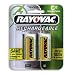 Rayovac Rechargeable NiMH Batteries (NM714-2), C Size, 2-Count Packages (Pack of 3)