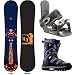 Kemper Fish Kid's Snowboard Package w/ Boots &amp; Bindings