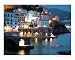 Amalfi Coast at Night Scenic Photographic Poster Print by Donna Corless, 10x8