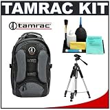 Tamrac 5577 Expedition 7 Photo Backpack (Black) + Tripod + Accessory Kit for Canon Rebel XSi, XS, XTi, 40D, Nikon D40, D60, D80, D200, D300, D700, Olympus Evolt E-410, E-420, E-510, E-520, and Sony Alpha A200, A300, A350, A700 Digital SLR Cameras