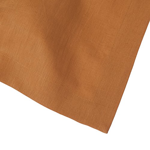 Bronze Linen Tablecloth 90 Round AlexPowellHHjX