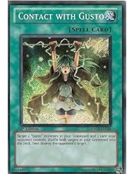 Toy: Yu-Gi-Oh! - Contact with Gusto (HA05-EN056) - Hidden Arsenal 5 - 1st Edition - Secret Rare - Konami