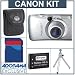 Canon Powershot SD890-IS Digital Elph Camera Kit, with 2GB SD Memory Card, Spare NB-5L Type Lithium-ion Battery, Camera Case, Table Top Tripod