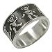 Grateful Dead Dancing Bears Sterling Silver Ring
