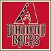 Turner MLB Arizona Diamondbacks Note Cube (8080241)