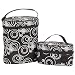 amy coe Brown 2-in-1 Tote - Chocolate Swirl
