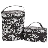 amy coe Brown 2-in-1 Tote - Chocolate Swirl