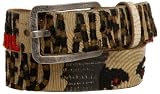 Leather Island Tribute to Cult Leader Belt