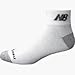New Balance Unisex Nanotex Wicking Cotton Quarter 4-Pack Sock