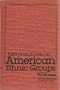 Essays and Data on American Ethnic Groups