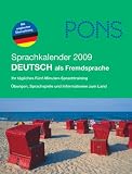 PONS Sprachkalender Deutsch als Fremdsprache 2009