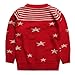eTree Baby Boys' V Collar Buttons Striped Stars Cashmere Cardigan Sweater