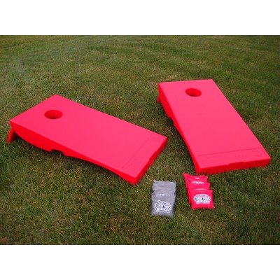 Driveway Games All Weather Corntoss Bean Bag  Game - RED