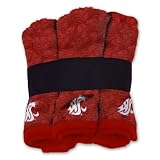 NCAA Washington State Cougars Six Piece Wash Cloth Set