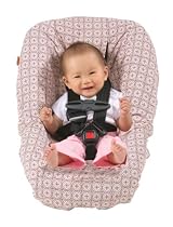Infantino Car Seat Cover, Pink Chocolate Circles