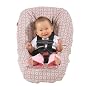 Infantino Car Seat Cover, Pink Chocolate Circles