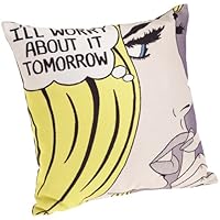 Brentwood 18-Inch Fine Art Tapestry, Cartoon Girl