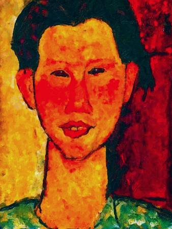 Custom Order #T4-LWB, Oil on Canvas, Custom Painting of The Person You Love, For 1 Person of Customer's Choice, Style: Expressionism, with Signature Text