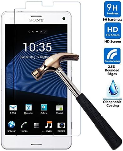 TLQ 9H Explosion-proof Premium Tempered Glass Screen Protector Film For sony xperia z3 compact mini