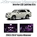 XtremeVision Toyota 4Runner 2003-2014 (12 Pieces) Pink Premium Interior LED Kit Package + Installation Tool