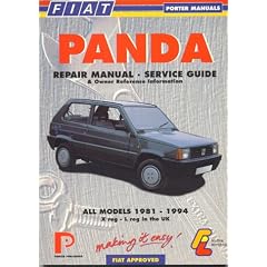 Fiat Panda Repair Manual, Service Guide and Owner Reference Information (Porter Manuals)