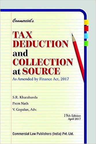 TDS and TCS- Finance Act 2017 - Book- S R Kharbanda