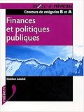 Finances et politiques publiques concours administratifs categorie b et a