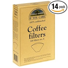 If You Care No. 6 Coffee Filters, 100-Count Units (Pack of 14) by If You Care