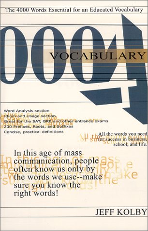 vocabulary 4000  the 4000 words essential for an educated vocabulary