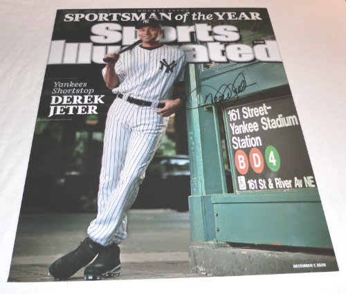 Derek Jeter Autographed New York Yankees 11x14 Photo, New York Yankees, World Series Champions, 