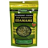 Seapoint Farms Dry Roasted Edamame, Wasabi, 3.5-Ounce Pouches (Pack of 12)
