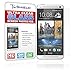 HTC One M7 Screen Protector - Tempered Glass - Package Includes Microfiber Cleaning Wipe, Installation Tips with Video - Retail Packaging - by TruShield