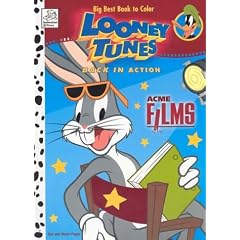 Looney Tunes Back in Action Acme Films Big Best Book to Color