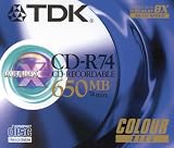 TDK CD-R74 1 CD