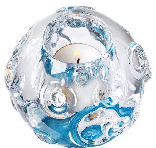 Kosta Boda Space Blue Votive