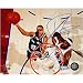Tony Parker Autographed 2007 Finals Game Four Lay-up Vs. LeBron James 8x10 Photograph