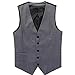Honeykoko Men's Casual Waistcoat Business Dress Suit Vest Top