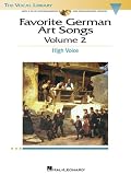 Favorite German Art Songs - Volume 2: High Voice