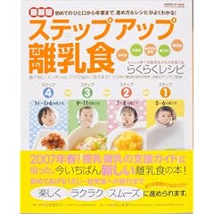 ステップアップ離乳食 最新版―初めてのひと口から卒業まで、進め方&レシピがよくわかる! (GAKKEN HIT MOOK おはよう赤ちゃんBOOK)