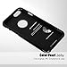 GOOSPERY Pearl Jelly for Apple iPhone 6S Plus Case (2015) iPhone 6 Plus Case (2014) Slim Thin Rubber Case (Black)