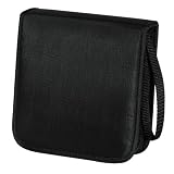 Hama Cd Wallet Nylon 20, Black