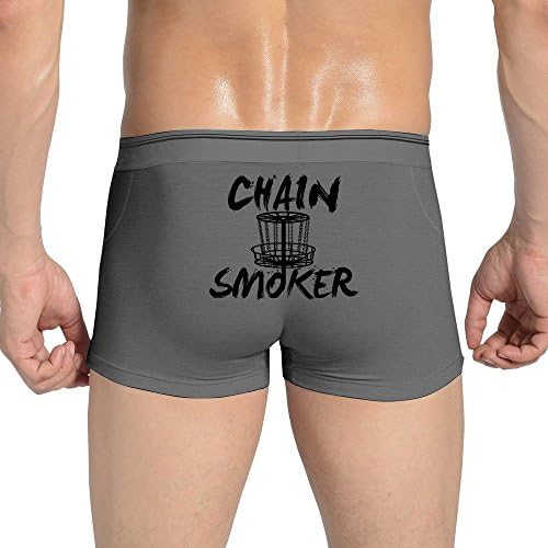 Men's Basic Brief CHAIN SMOKER FRISBEE GOLF FUNNY