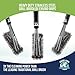 Stainless Steel Grill Brush by Enviro Grips - 5 Out of 5 Stars BBQ Grill Accessories - Barbecue Cleaning Tool Brush - Stainless Steel Bristles with Woven Wire Design - Perfect Gift to Clean Weber Grill and Porcelain Grills - Extended 18