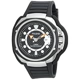 Pulsar Mens Tech Gear Black Urethane Black Dial With Black Carbon Fiber Watch #PXH711 by Pulsar